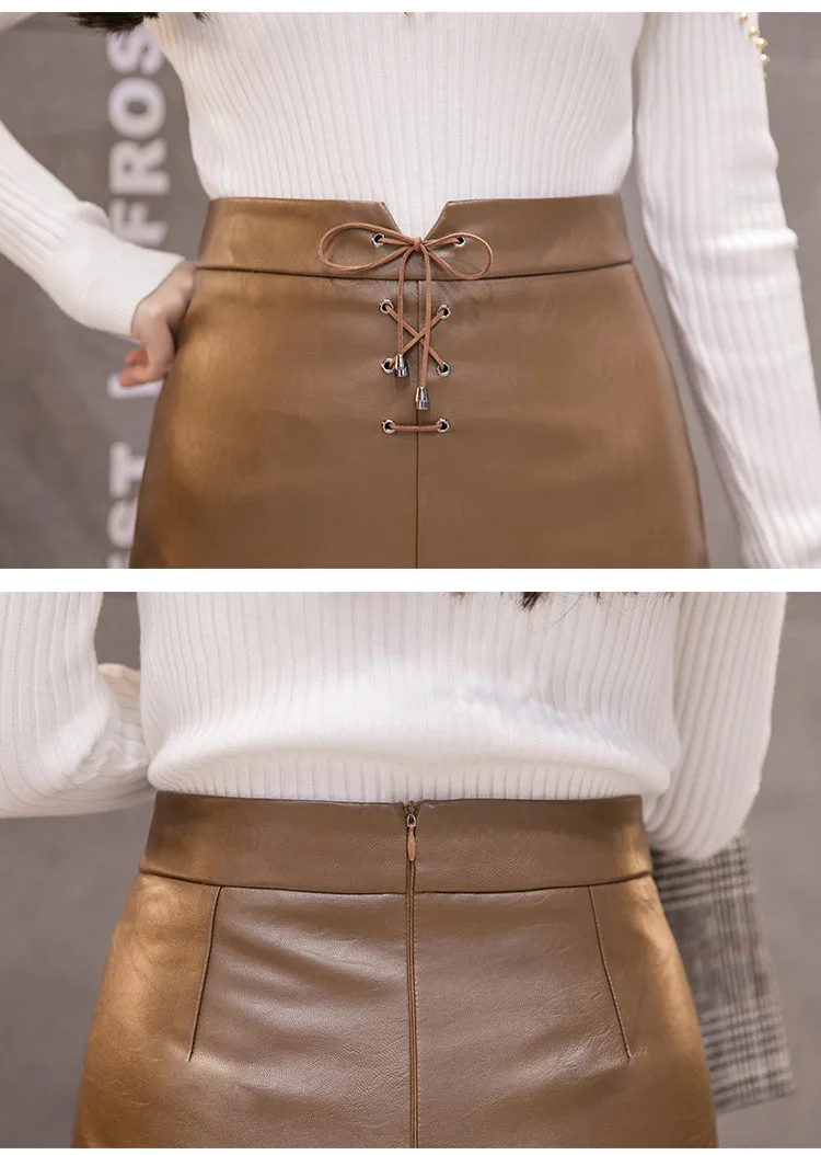 women's skirt Sexy lace up split irregular ruffle female skirt mini short empire bodycon mermaid fishtail DV976
