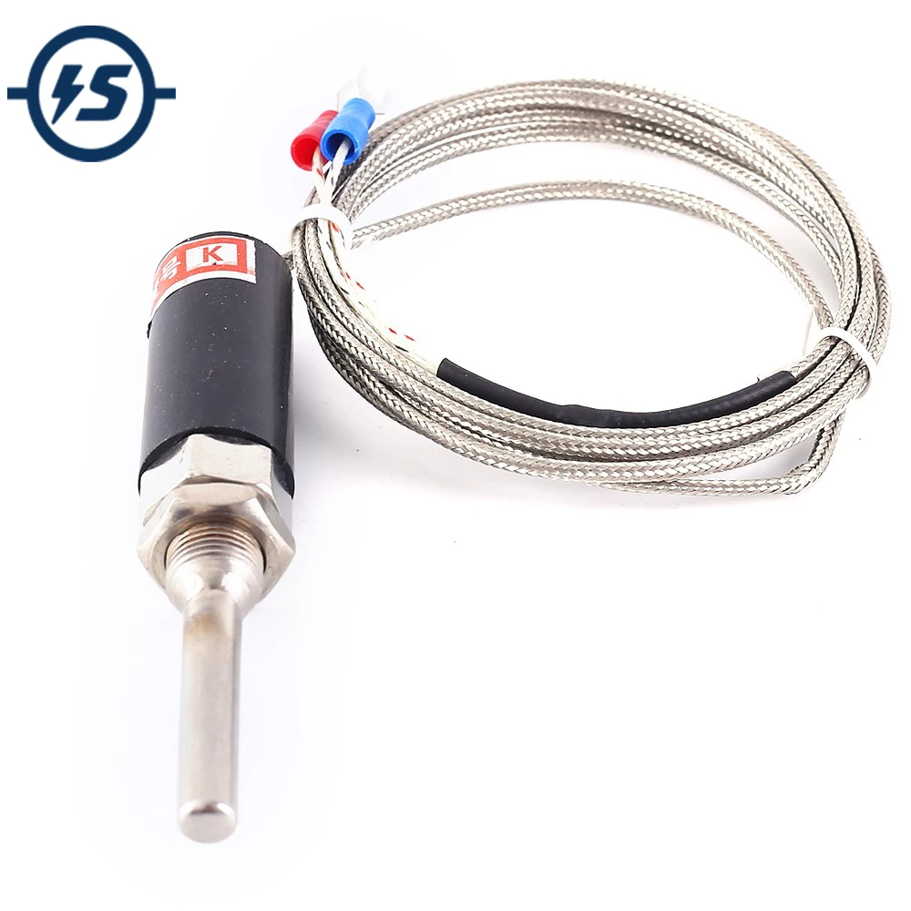 Iegefirm K-Typ Temperatursensor -50°C Bis +250°C Mit 10m Kabel Für Präzise Temperaturmessung