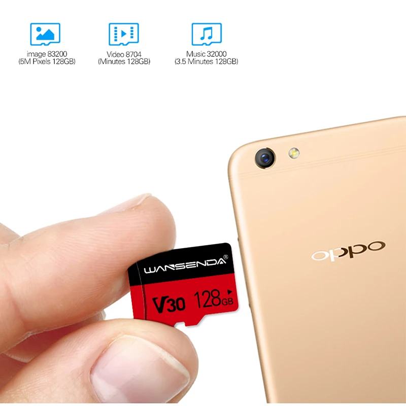 WANSENDA карта памяти Micro sd 4 ГБ 8 16 32 64 128 ГБ|Карты памяти| |