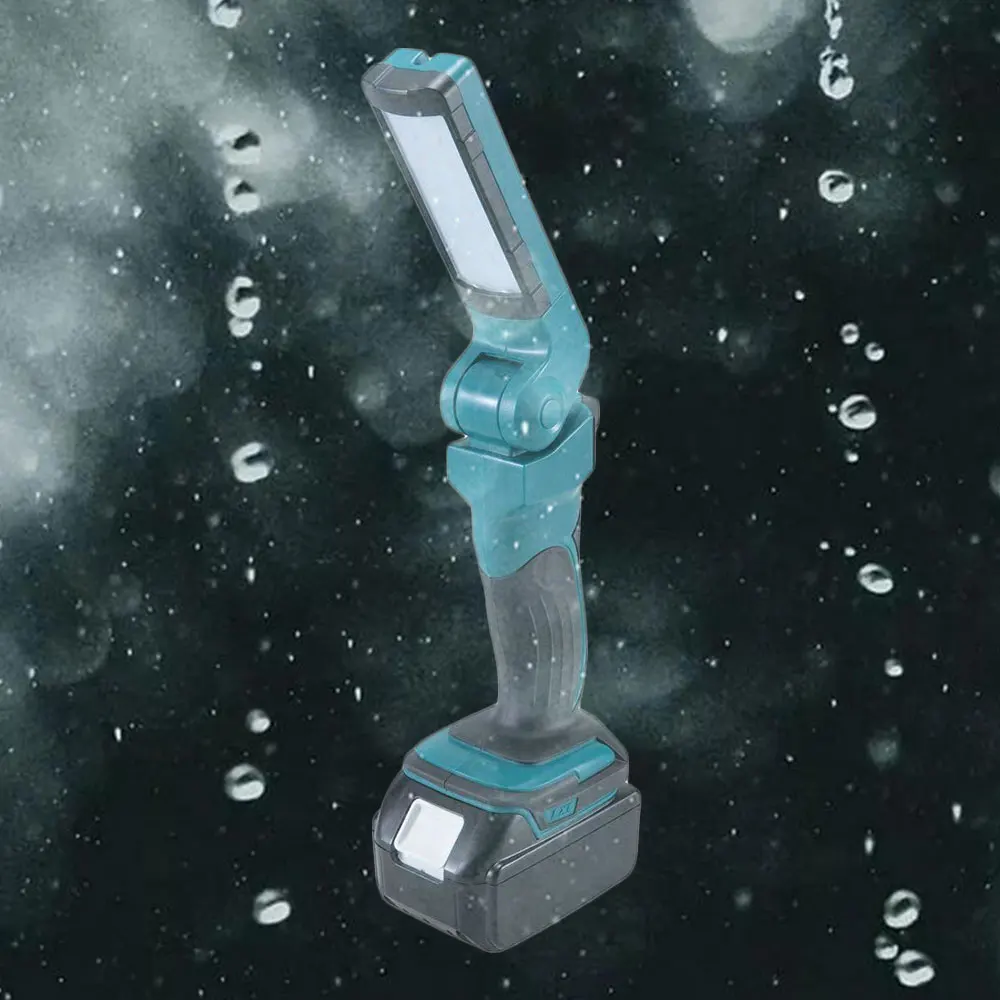 DML801 240/120 Lumens 18V Rechargeable LED Cordless Flashlight Lighting Plastic Convenience Novel Tool Dropshipping O22