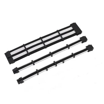 

Basic Extension Cable Kit PC Computer ATX 24 Pin, EPS 4+4Pin, PCI-E 6+2Pin, Power Extension Cable