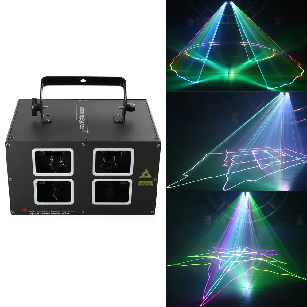 1000Mw 3D colorful laser light DJ disco professional stage lights festival wedding party laser