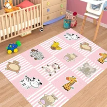 Ahsen ковер ПВХ кожа противоскользящая подошва Araba-Yollu мужской cocuk