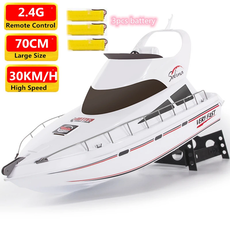 Large Remote Control Boats Metal Rc Racing Boat Metal Play Toys
