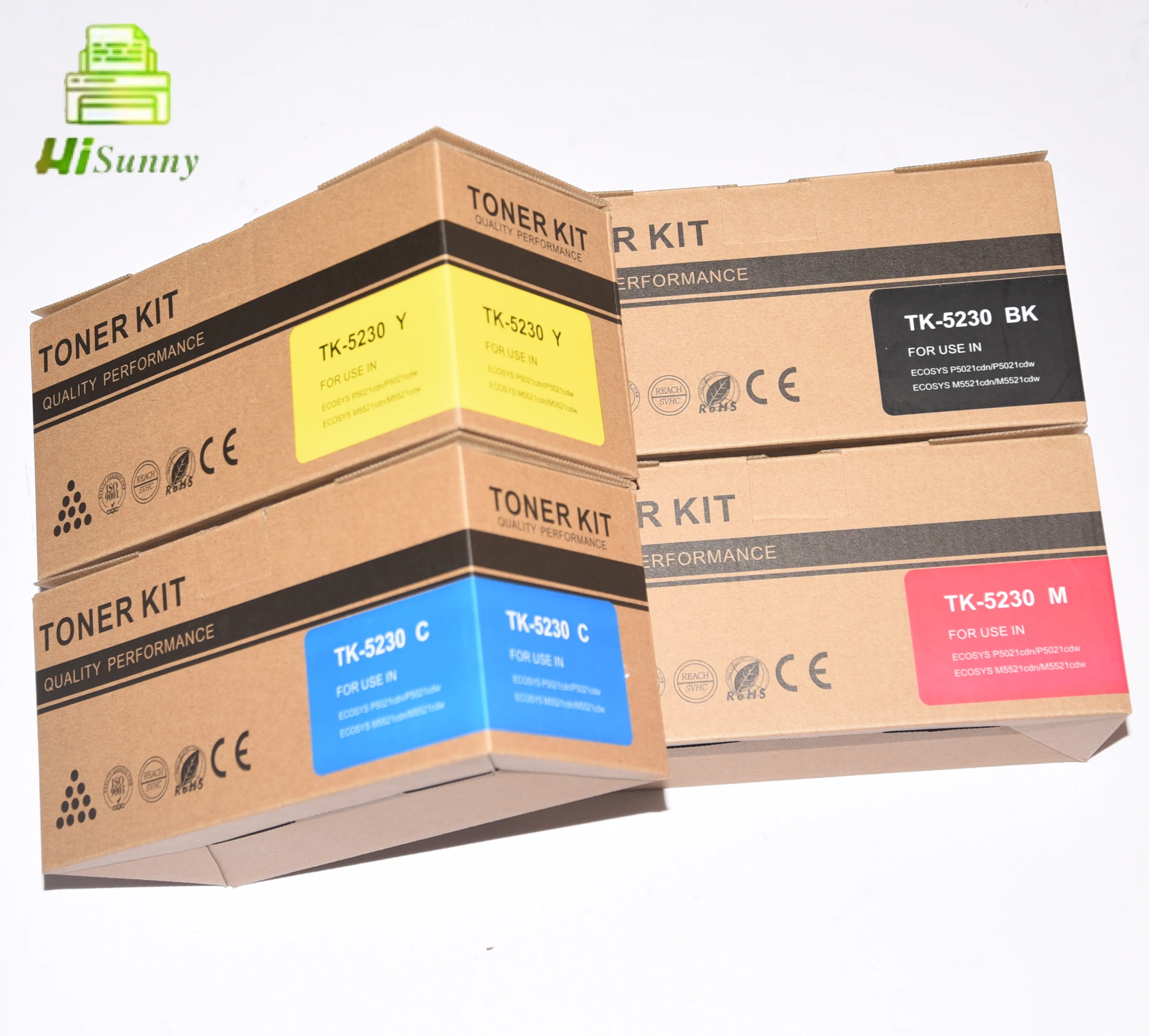 1 комплект TK 5230 TK5230 CMYK для KYOCERA Ecosys M5521cdw M5521cdn P5021cdw P5021cdn M5521 P5021 многоразового