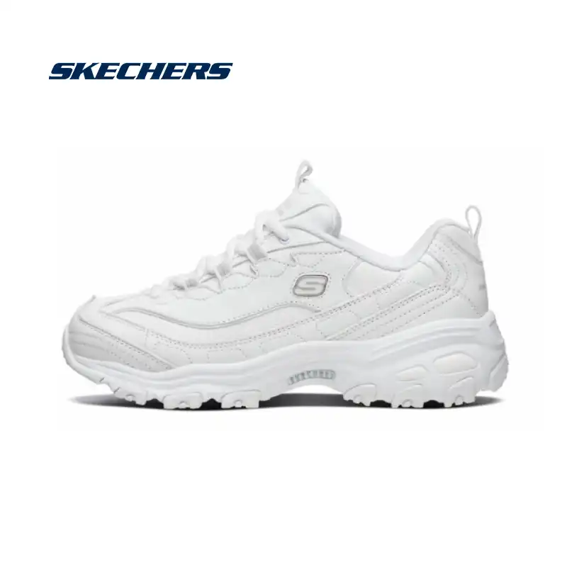 skechers white platform sneakers online -