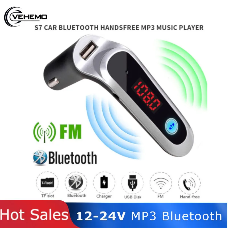 12-24 В автомобильные Bluetooth грузовик MP3 плеер сигареты Зарядное устройство Беспроводной автомобиль Зарядное устройство