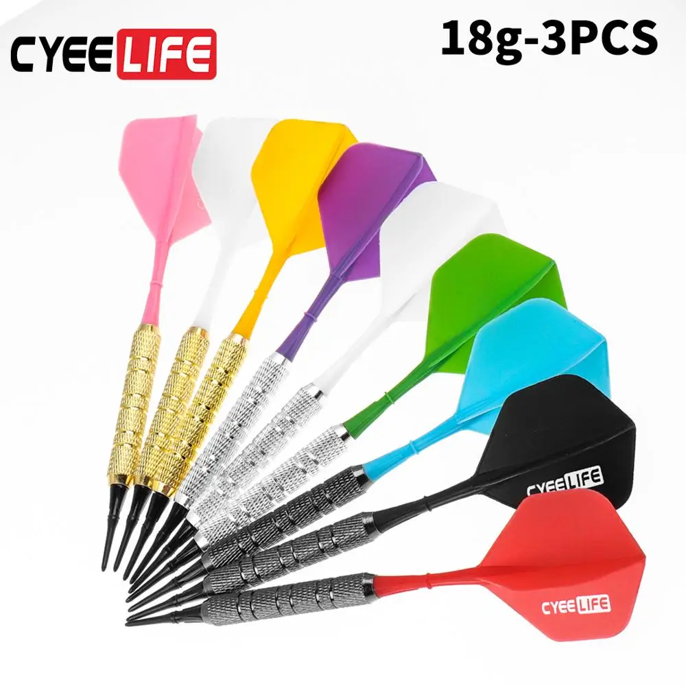 CyeeLife 18 г дротика с мягким наконечником дротики внутри иглой для мячей метания