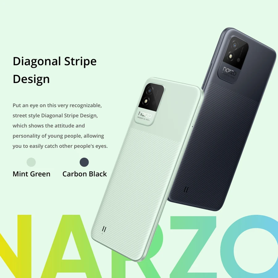 Realme Narzo 50i Global Version NFC Smartphones 6.5″ HD+ 5000mAh Octa-core Processor 8MP AI Camera Cellphones 4GB Ram 64GB Rom 4 Realme Narzo 50i Global Version NFC Smartphones 6.5" HD+ 5000mAh Octa-core Processor 8MP AI Camera Cellphones 4GB Ram 64GB Rom 4