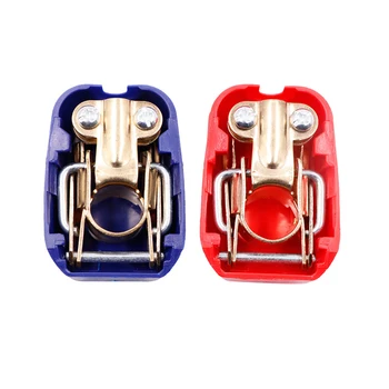 

A Pair & Negative Electrode Quick Lift Off Connector Clamps Car Battery Terminals Car Accessories