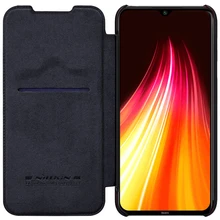Для Xiaomi Redmi Note 8 Pro/Note 8T чехол NILLKIN QIN классический флип-чехол из искусственной кожи винтажный флип-чехол с отделением для карт