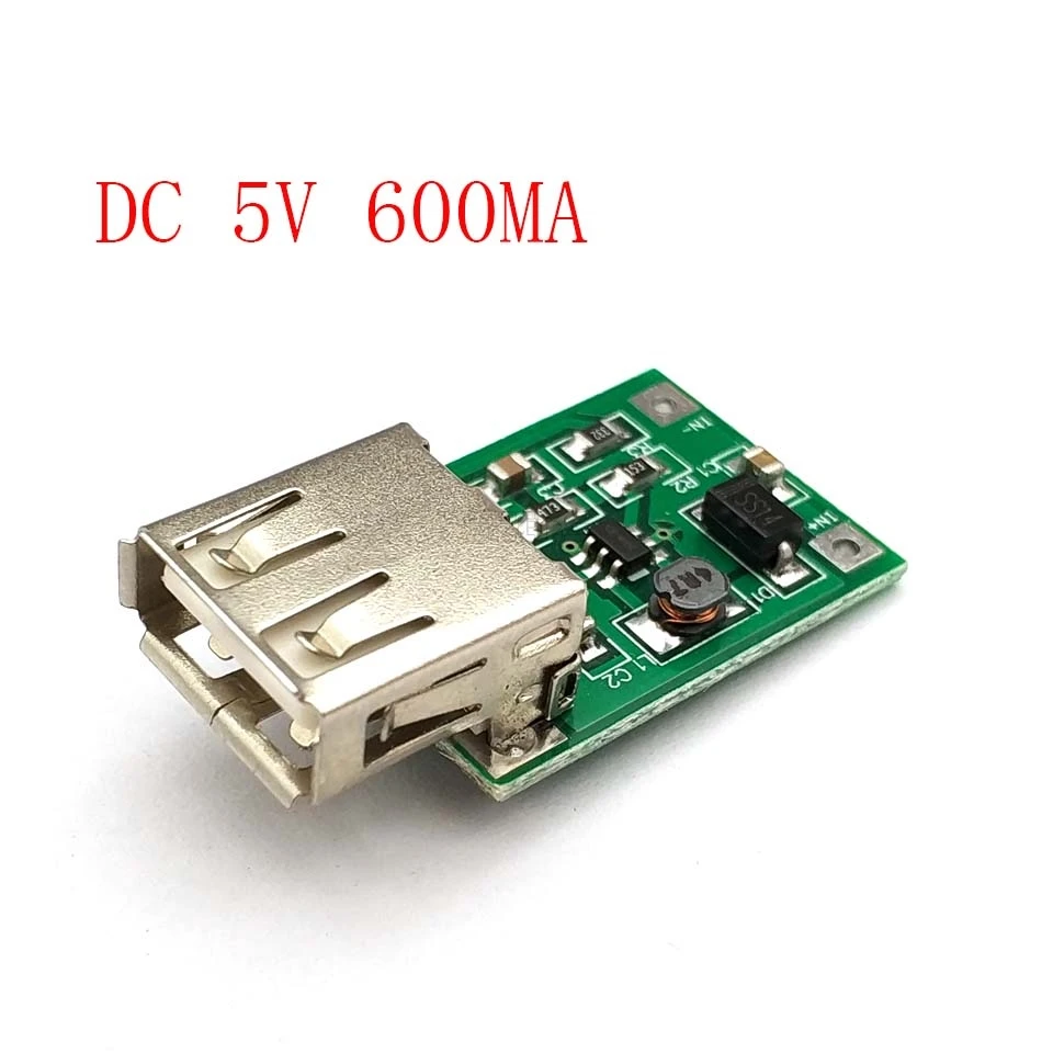 0 9 V ~ 5V до 600MA USB выходное зарядное устройство Повышающий Модуль питания мини Boost