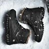 Men Winter Snow Boots Plush Warm Men Waterproof Snow Boots High Quality Leather Sneakers Outdoor Male Military Hiking Boots 48 ► Photo 3/6