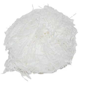 

100g Luxury White Shredded Tissue Hamper Paper Gifts Box Candy Packaging