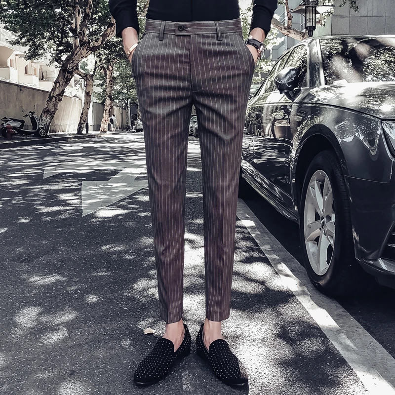 mens skinny white dress pants