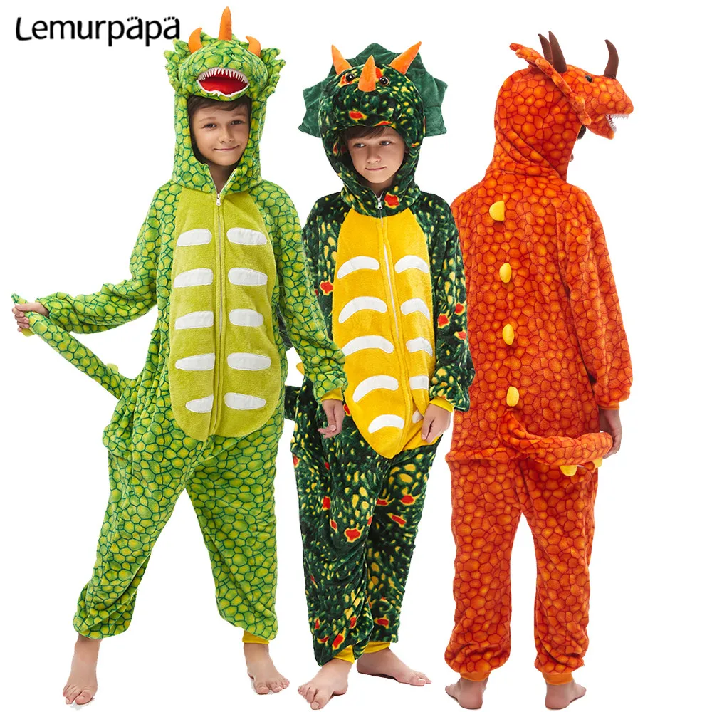 Animal Kigurumis Onesies For Kids Dinosaur Sleepwear Onesie Child Clothing Cartoon Cute Jumpsuit Cosplay Party Costume Animal Kigurumis Onesies For Kids Dinosaur Sleepwear Onesie Child Clothing Cartoon Cute Jumpsuit Cosplay Party Costume