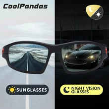 Спортивные фотохромные поляризованные солнцезащитные очки для мужчин, для вождения, рыбалки, солнцезащитные очки для дня, ночного видения, очки gafas de sol hombre