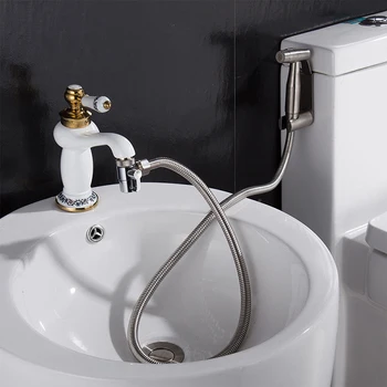 

M22 Thread Diverter Valve Basin Faucet Sprayer Brass Connector Bathroom