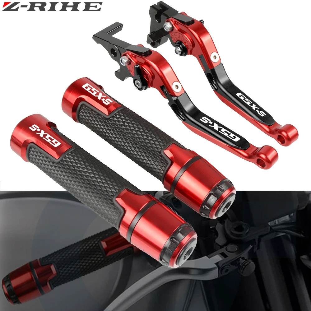 

For SUZUKI GSR750 GSX-S750 GSR/GSX-S/GSXS 750 2011- 2018 Motorcycle Adjustable Folding Brake Clutch Levers Handlebar Hand Grips