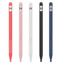 Силиконовый защитный чехол с защитой от потери, оболочка, кожный наконечник, чехол/Кабель-адаптер для Apple Pencil 1st для iPad Pro Pencil