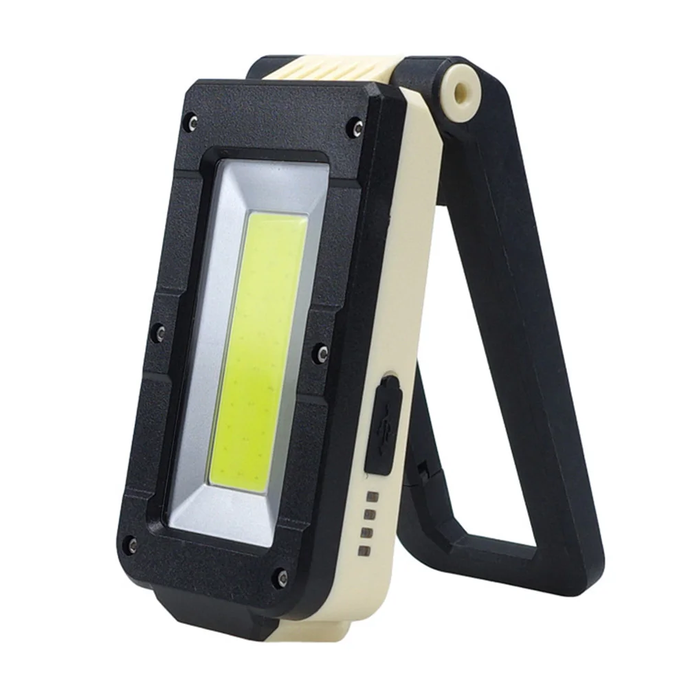 

Waterproof Magnetic Multifunctional Working Site Light With Hook Outdoor Industrial Repair Mini Folding USB Rechargeable Led