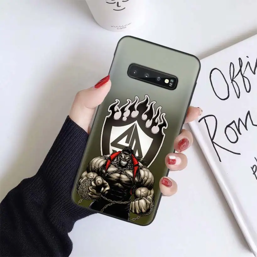 Бодибилдинг Тренажерный Зал Фитнес чехол для samsung Galaxy S10+ Plus Lite Note 10 9 8 S9 S8 J4 J6+ Plus S7 S6 черный чехол для телефона - Цвет: BS080-6