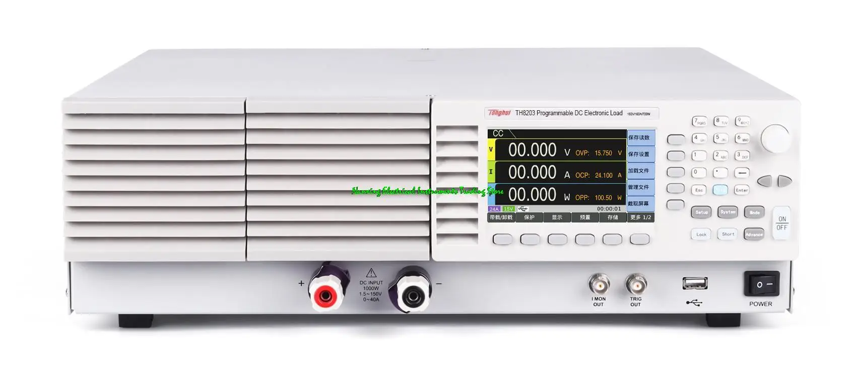 

TH8203(150V/160A/700W)/TH8203A(150V/80A/700W)/TH8204(150V/240A/1050W)/TH8204A(150V/120A/1050W) Программируемая электронная нагрузка постоянного тока