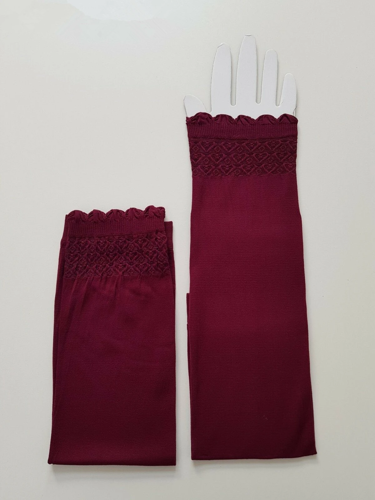 Islamic Muslim Sleeves Gloves Arm Cover Hijab Stretchy Fabric Arab Sleeves Elastic Sun Arm Warmer Middle East muslim arm sleeves