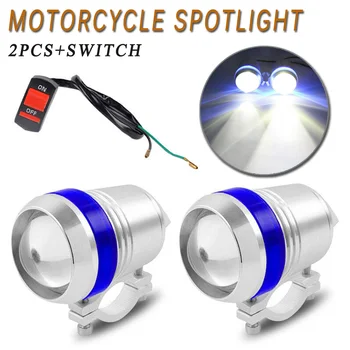 

Waterproof Angel Eye bulb Anti-collision Aluminum High/low beam 2pcs LED Driving