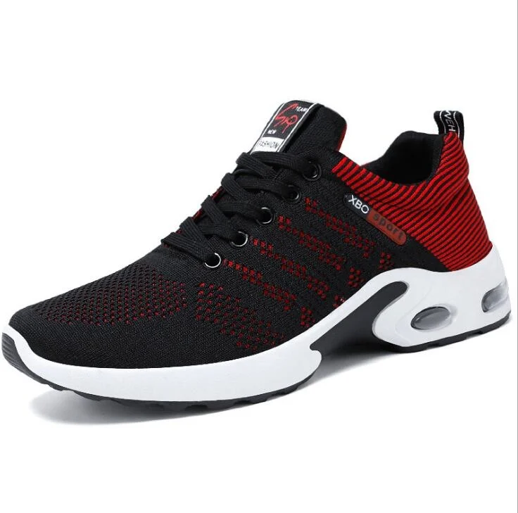 Mesh Sneakers 2021 Spring Summer New Men Shoes Korean Fashion Running Black Shoe Breathable | Спорт и развлечения