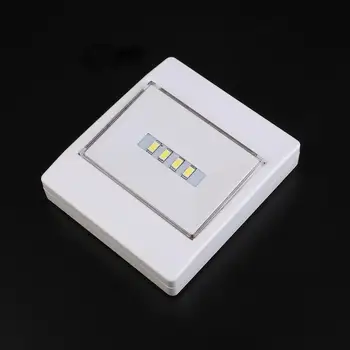 

4LED Wall Lamp White Spot Light Automatically Wall Light Emergency Light