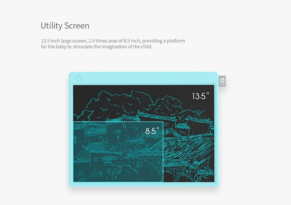 13.5 inch Large-screen Smart Blackboard Seamless Narrow Border from Xiaomi youpin