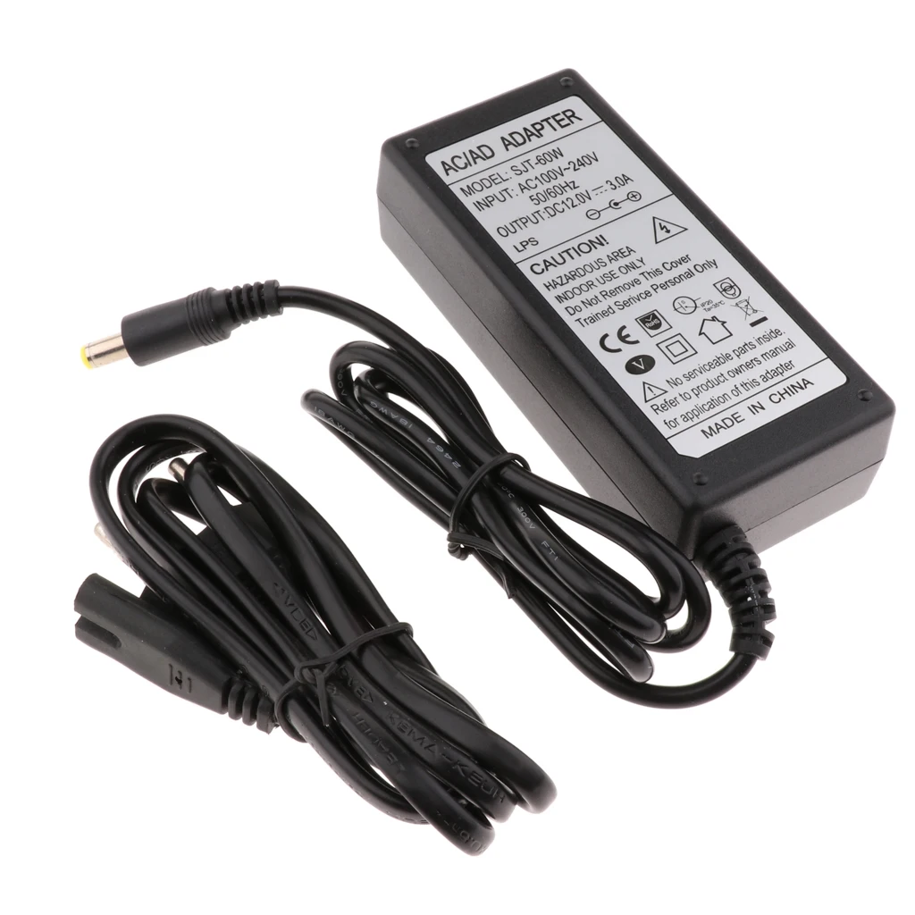 LED Fill Light AC Power Supply Adapter 12V For Studio Lighting Accessory Kit