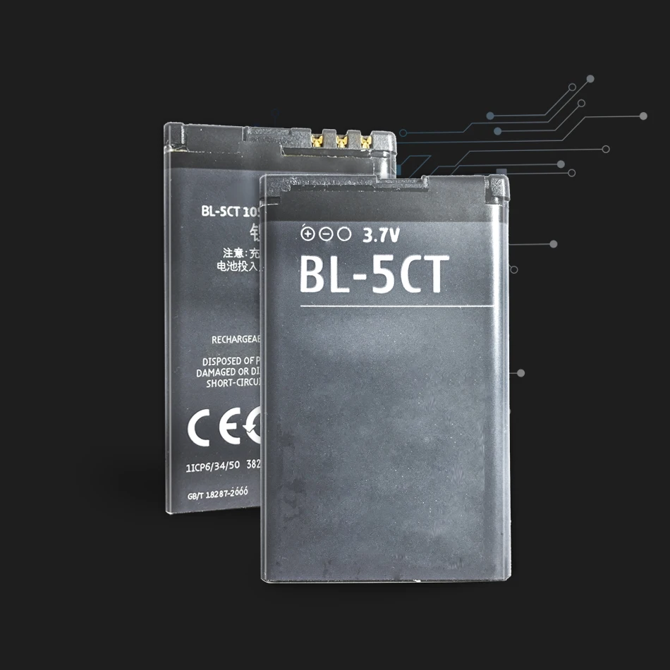 Аккумулятор BL5CT 5CT BL-5CT производитель gb/t 18287-2013 аккумулятор для Nokia 6303i 6303C 6750 C5 C5-00