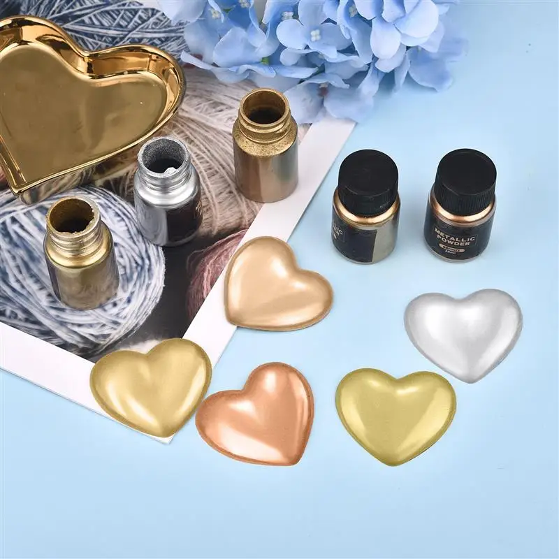 3g/15g Mirror Metal Texture Pearl Powder Epoxy Resin Colorant Glitter Marble Metallic Pigment Resin Dye Jewelry Making pearl powder epoxy resin pigment