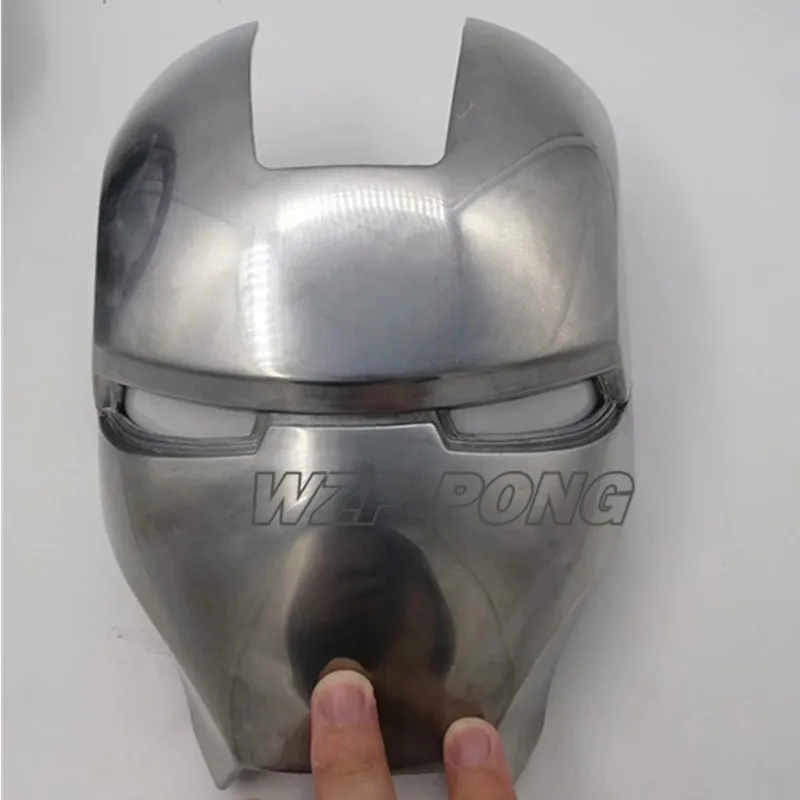 Hasbro мстители супергерой Железный человек Шлем MK2 металлический 1/1 косплей для