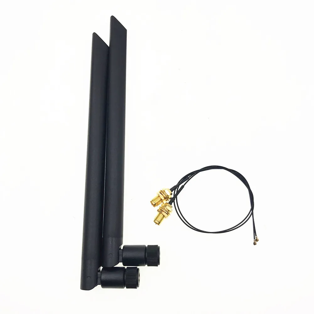Двухдиапазонная Антенна Intel 9260 9260NGW 802.11ac 1730 Мбит/с WiFi + Bluetooth 5 0 6dbi M.2 IPEX MHF4 U.fl|wifi