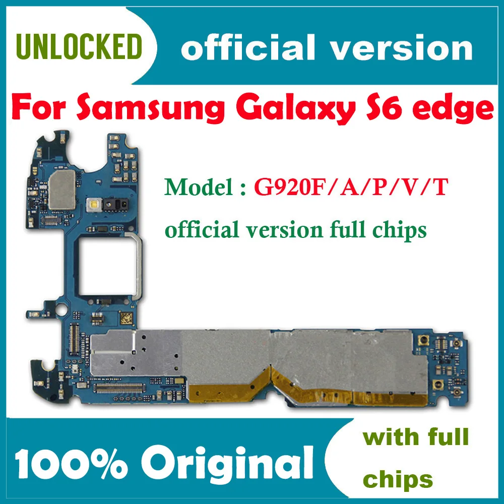 Материнская плата для Samsung Galaxy S6 G920F европейская версия 32 ГБ оригинальная