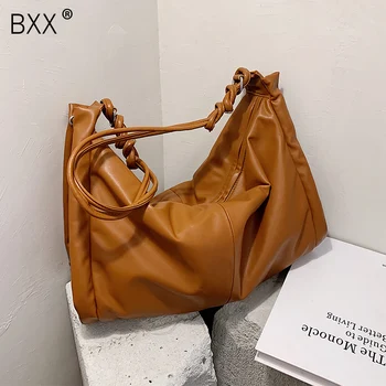 

[BXX] Small PU Leather Crossbody Bags For Women 2020 Autumn Winter Brand Designer Shoulder Handbags Female Travel Bag HO205