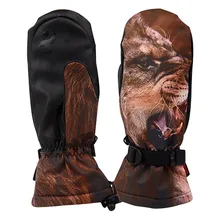 Унисекс водонепроницаемые теплые лыжные перчатки Touchcreen ветрозащитные перчатки для сноуборда для катания на лыжах велосипед Велоспорт Зимние виды спорта# G4