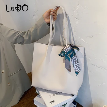 

Fashion Leather Large Capacity Tote Bag Luxury Ladies Purses and Handbags Famous Brand Shoulder Bags for Women 2020 Top Handle B