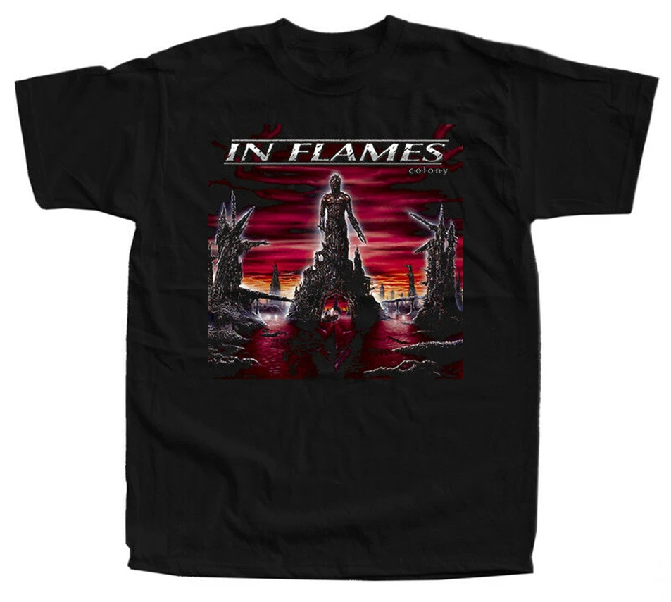 In Flames Colony Album Cover Dtg T 