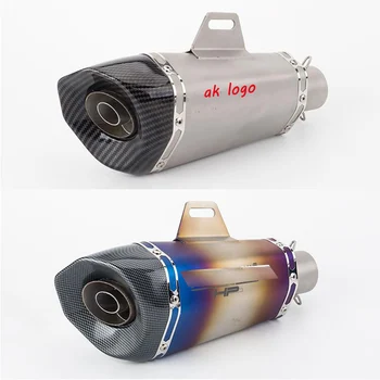

51 motorcycle exhaust pipe Moto large hexagon scorpion exhaust for Z900 CBR1000 Z250 GSXR250 RC390 TRK502