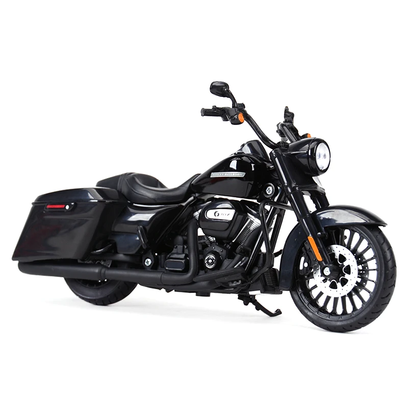Maisto 1:12 2017 Road King Speclal Die Cast Vehicles Collectible Hobbies Motorcycle Model Toys 6