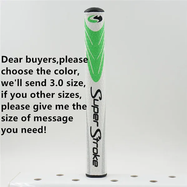 3.0 white green Горячее предложение Non-slip Гольф обмотка для захвата Sup* реш* Fatso1.0/2,0/3,0/5,0 клюшки для гольфа Гольф сцепление с высоким качеством - Цвет: 3.0 white green