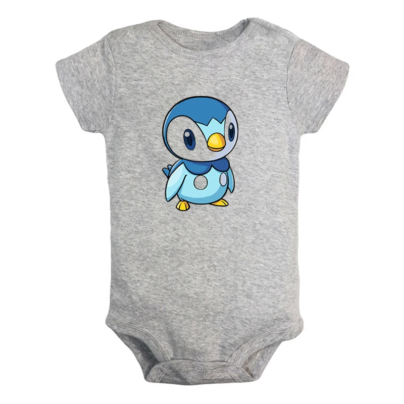 

Cartoon Pokemon Wartortle Mr. Mime Oddish Almia Design Newborn Baby Boys Girls Outfits Jumpsuit Printing Infant Bodysuit Clothes