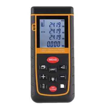 

60M/197ft/2362in Digital Handheld Laser Distance Measurer Meter Range Finder
