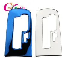 Нержавеющая сталь на рычаге переключения передач панель Крышка отделка стикер для Шевроле Cruze седан хэтчбек 2009- Аксессуары