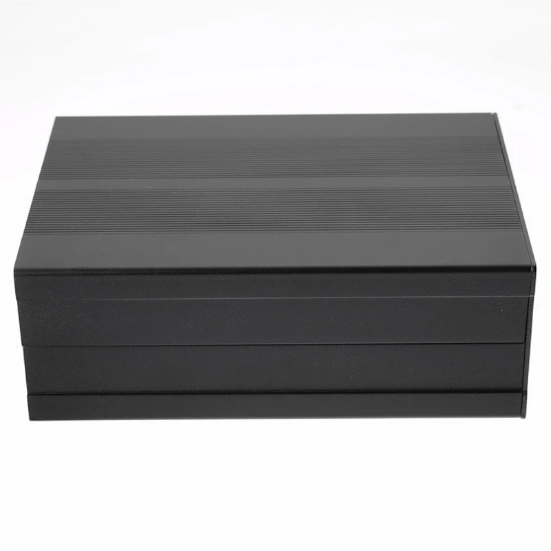 ABKT-черный алюминиевый корпус, чехол, печатная плата, проект, электронный 150x105x55 мм для платы данных, блок питания