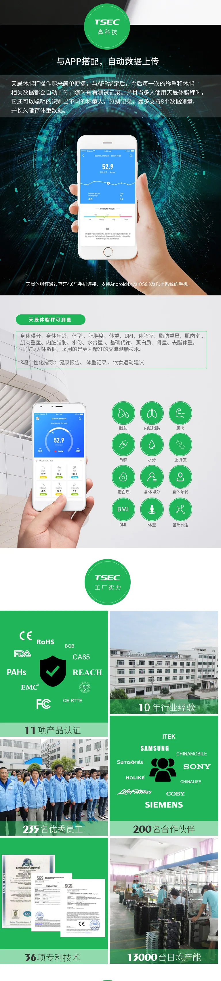 Tiansheng Source Manufacturers LED Backlight Health Patient Weighing Scales Anti-Falling Cartoon Weight Scale Smart Electronic S